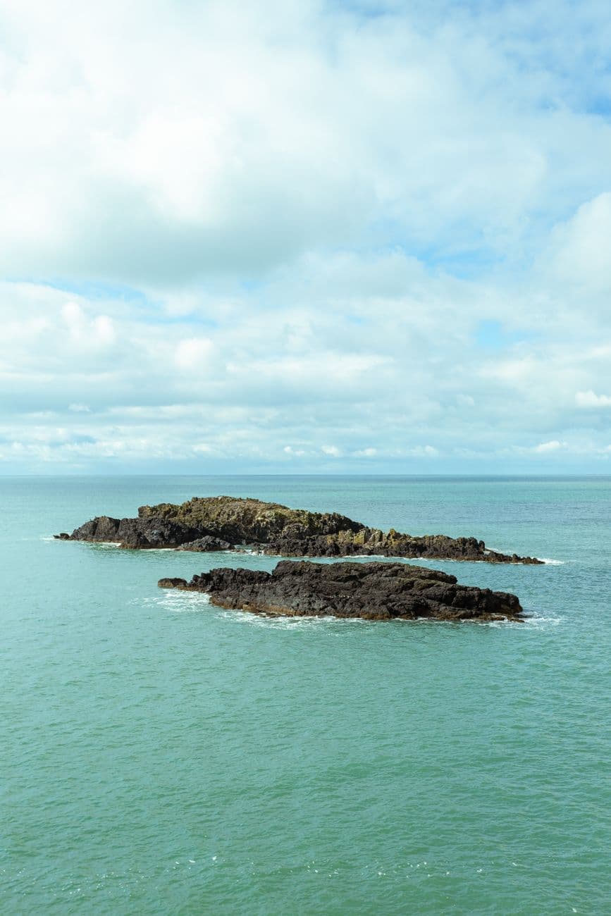Obolonsky Island aerial view